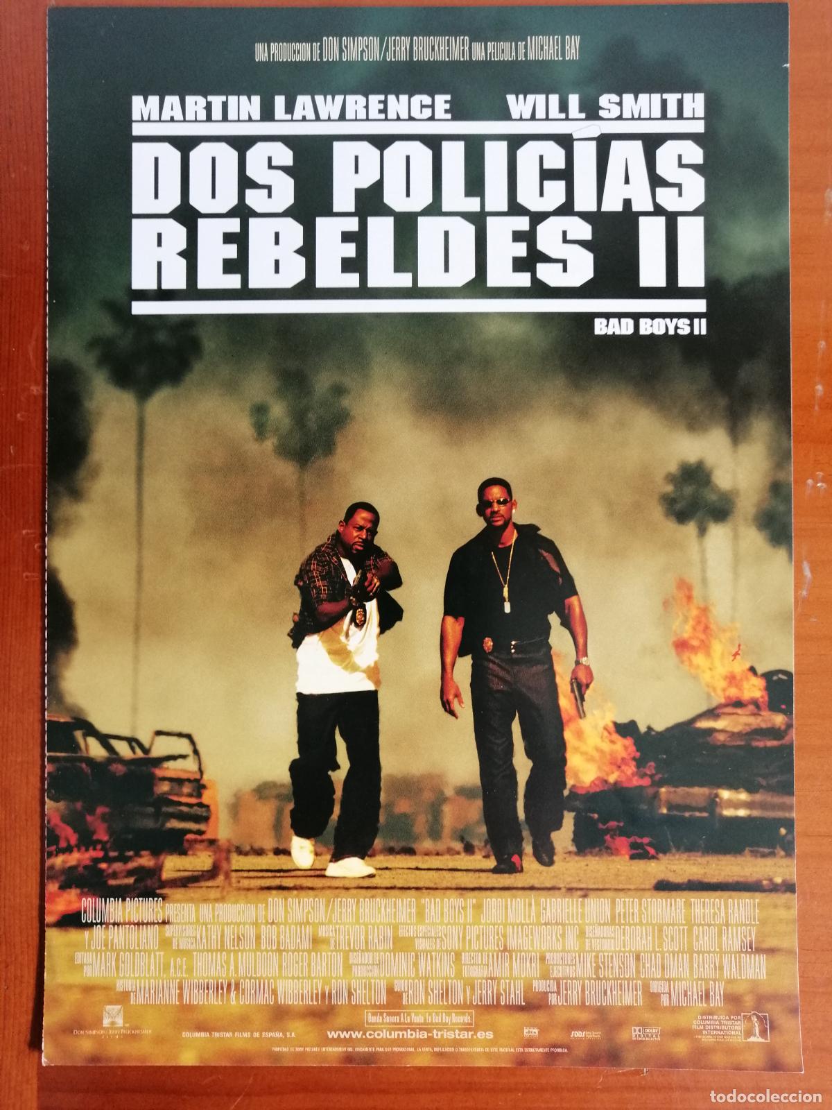 Cine: G2485 DOS POLICIAS REBELDES II (BAD BOYS II)-DOBLE