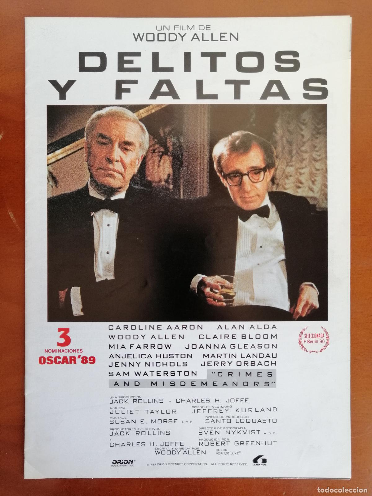 Cine: G2197 DELITOS Y FALTAS-LIBRO 8 PAGINAS