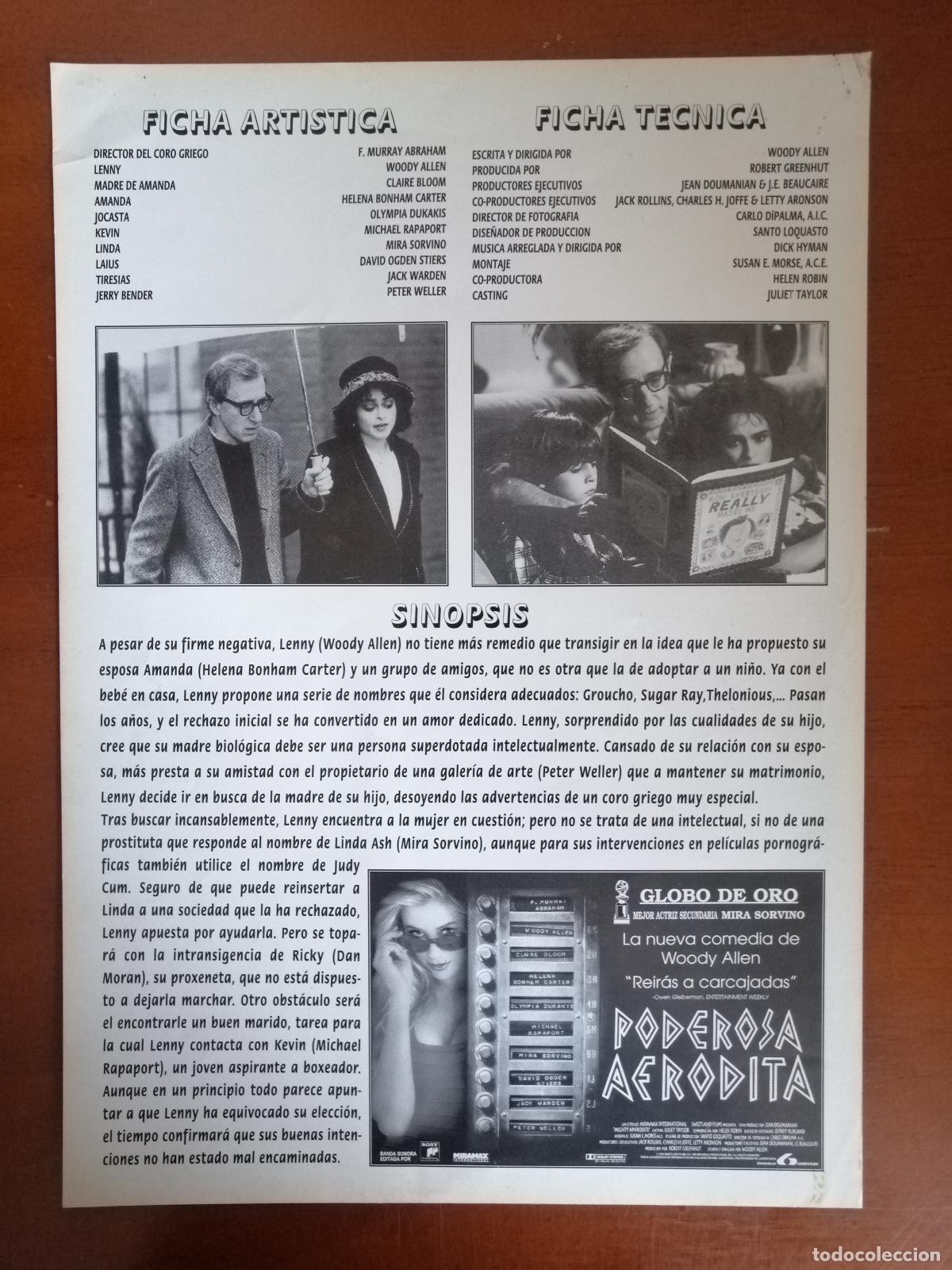 Cine: G9082 PODEROSA AFRODITA-SENCILLO - Foto 2