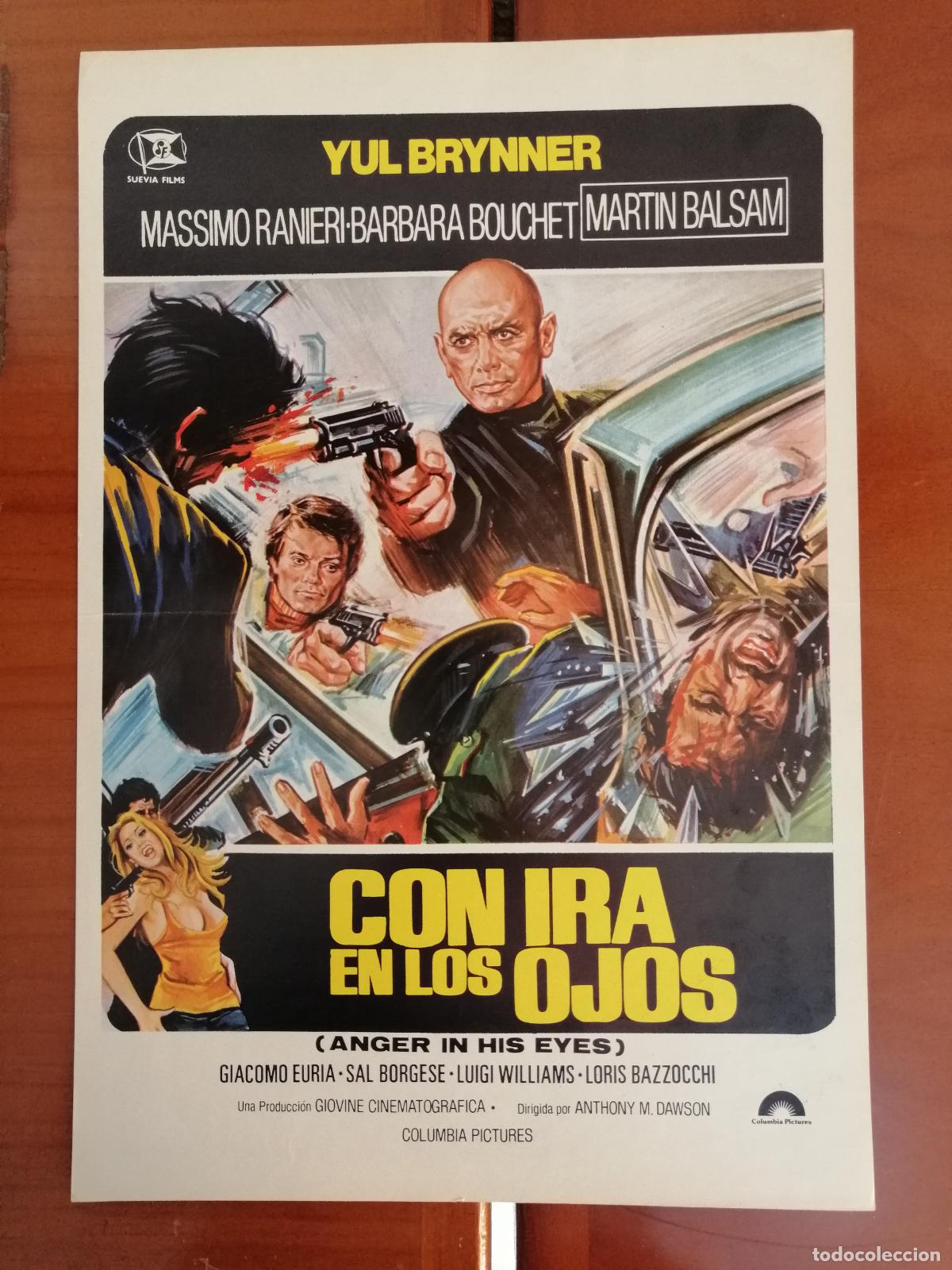 Cine: G1741 CON IRA EN LOS OJOS (ANGER IN HIS EYES)-SENCILLO