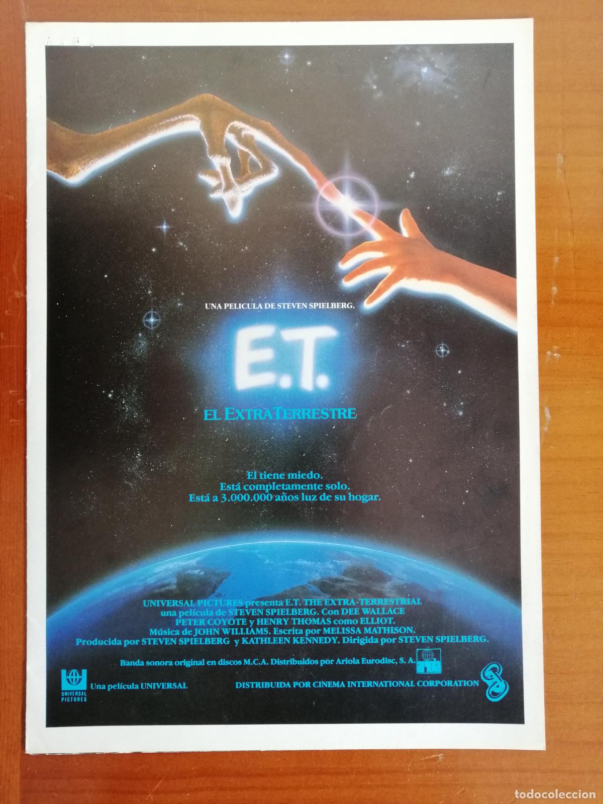 Cine: G2561 E. T. EL EXTRATERRESTRE-TRIPLE