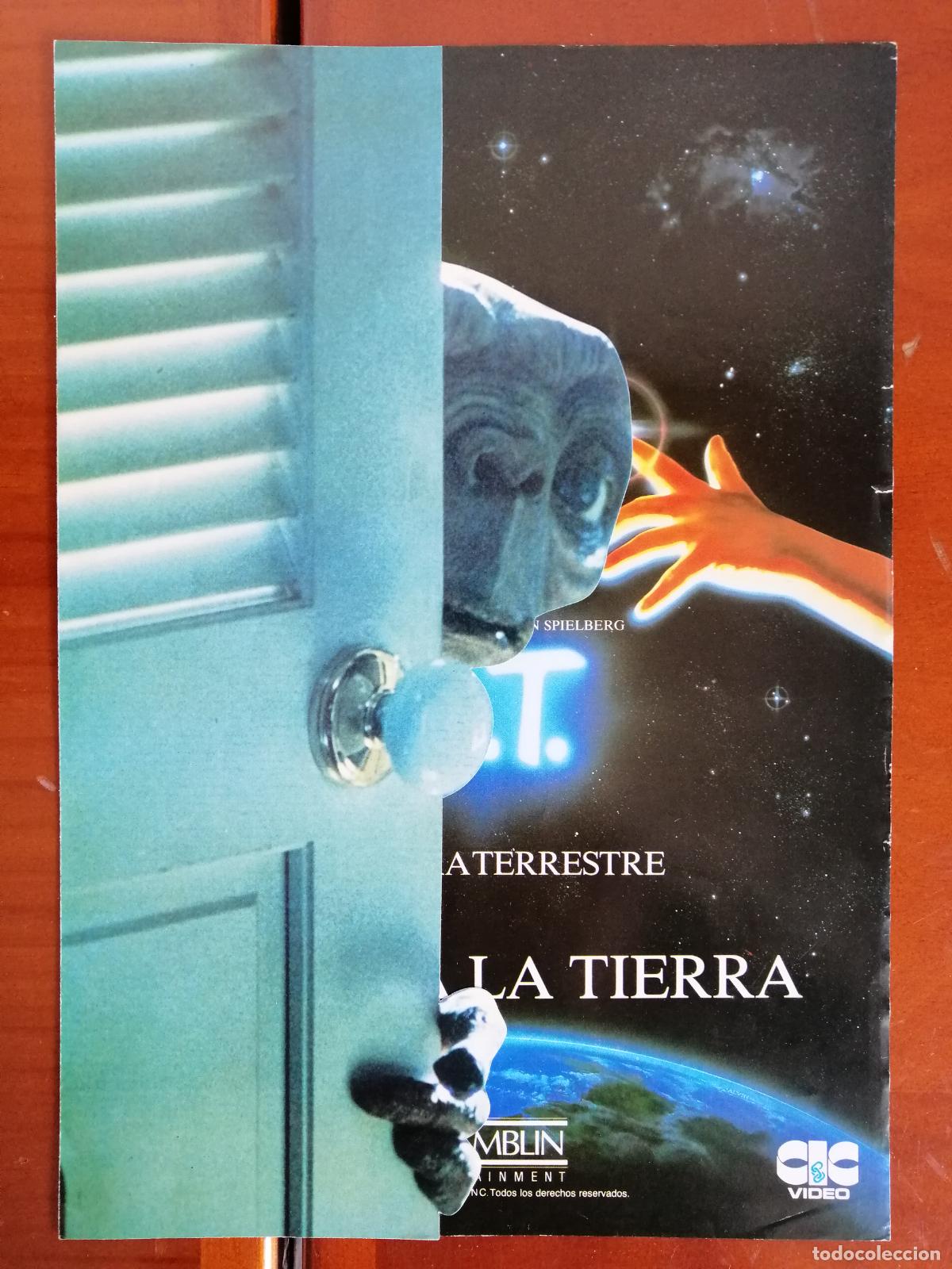 Cine: G2562 E. T. EL EXTRATERRESTRE-TROQUELADO