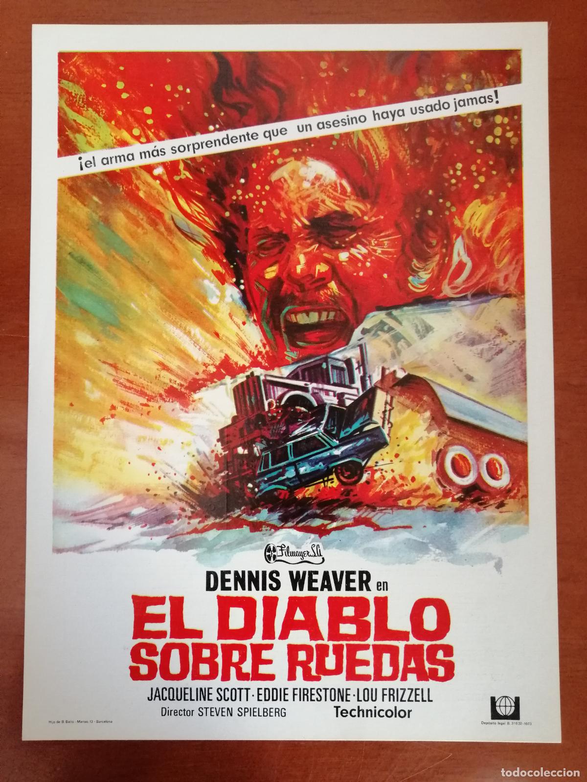 Cine: G2970 EL DIABLO SOBRE RUEDAS-SENCILLO