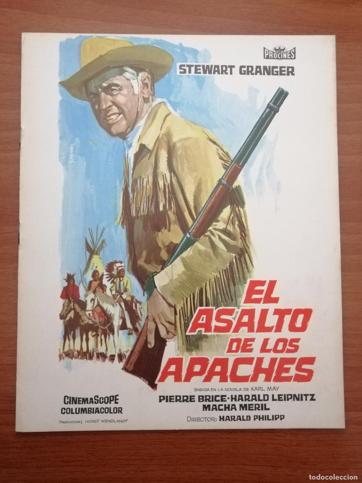 Cine: G2681 EL ASALTO DE LOS APACHES-LIBRO 8 PAGINAS