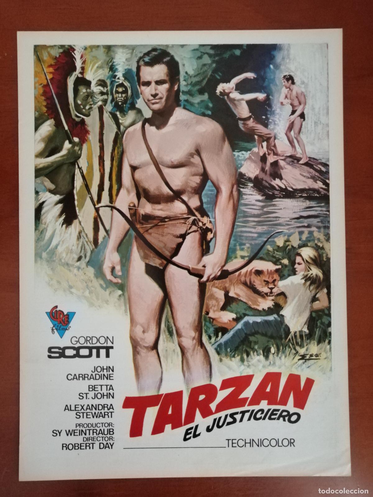 Cine: G10299 TARZAN EL JUSTICIERO-DOBLE