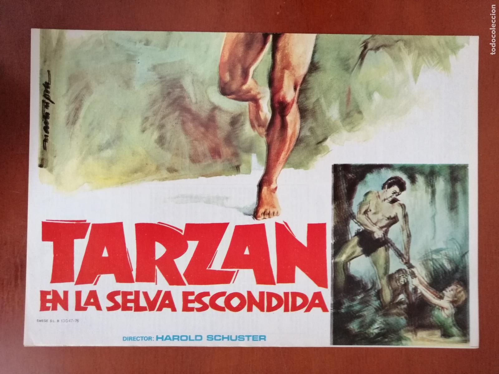 Cine: G10304 TARZAN EN LA SELVA ESCONDIDA-DOBLE