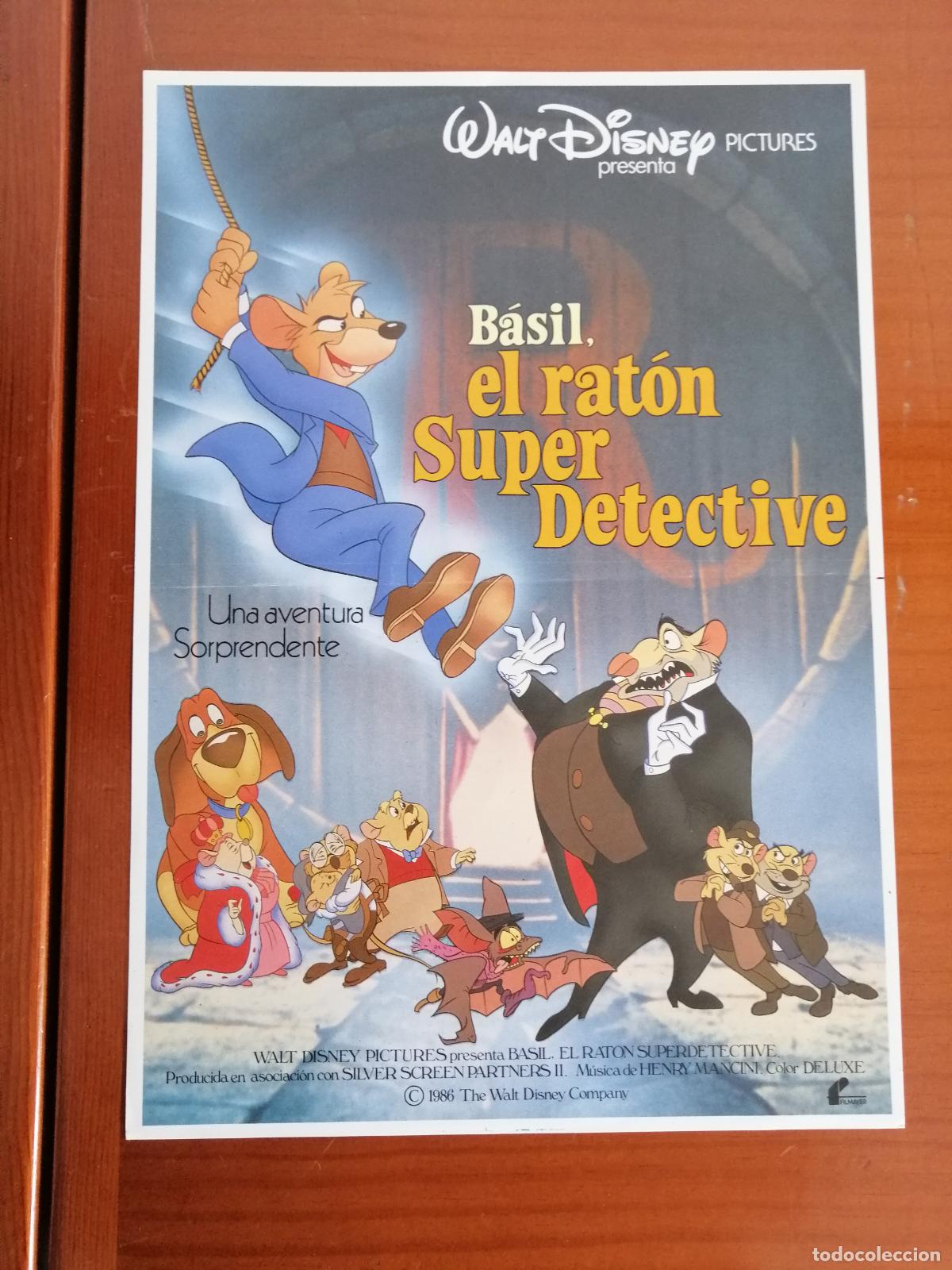 Cine: G953 BASIL, EL RATON SUPER DETECTIVE-SENCILLO