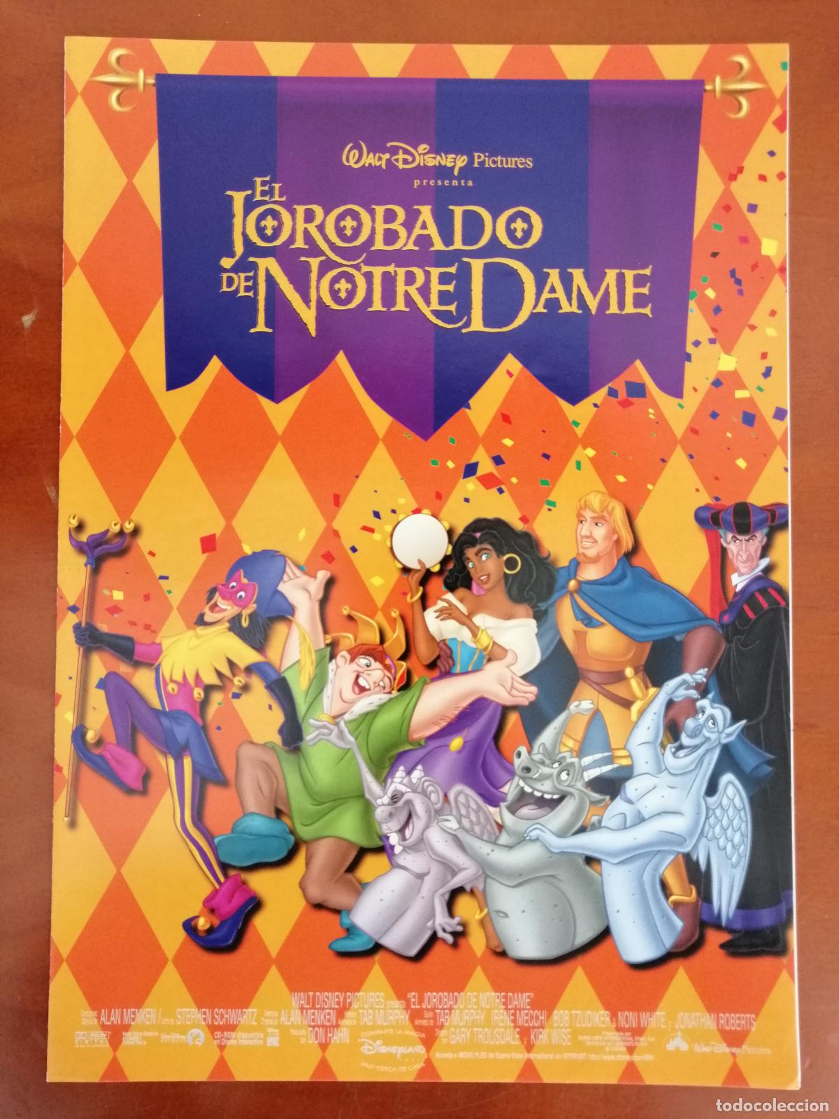 Cine: G3357 EL JOROBADO DE NOTRE DAME-DOBLE-DIBUJOS ANIMADOS