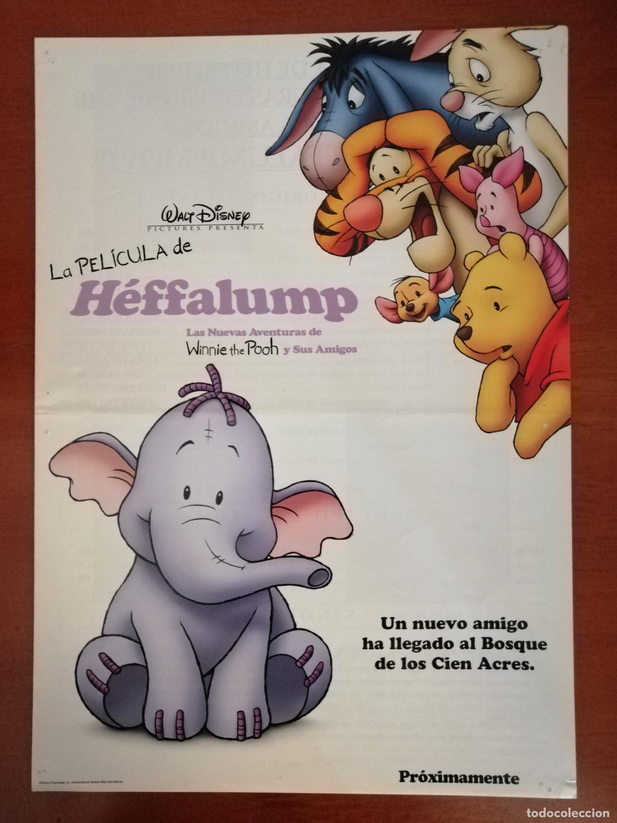 Cine: G6523 LA PELICULA DE HEFFALUMP (LAS NUEVAS AVENTURAS DE WINNIE THE POOH Y SUS AMIGOS)-DOBLE