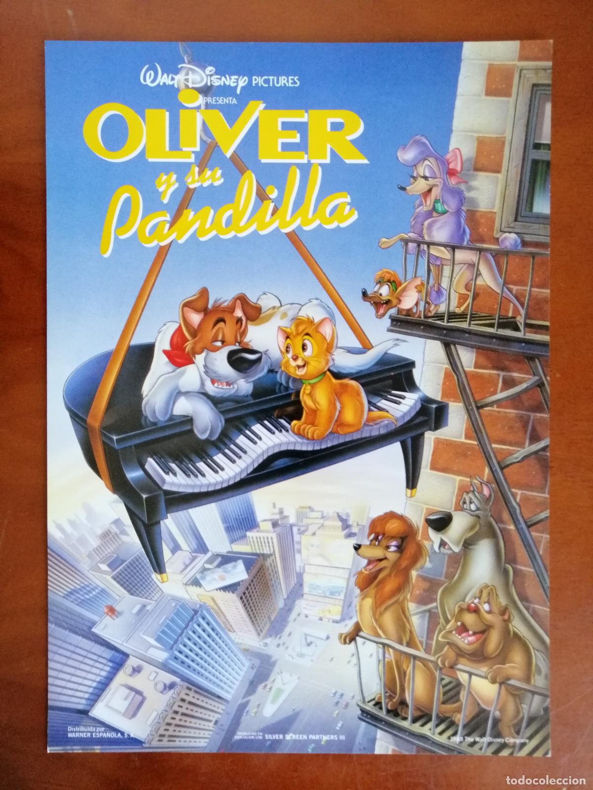 Cine: G8680 OLIVER Y SU PANDILLA-SENCILLO-DIBUJOS ANIMADOS