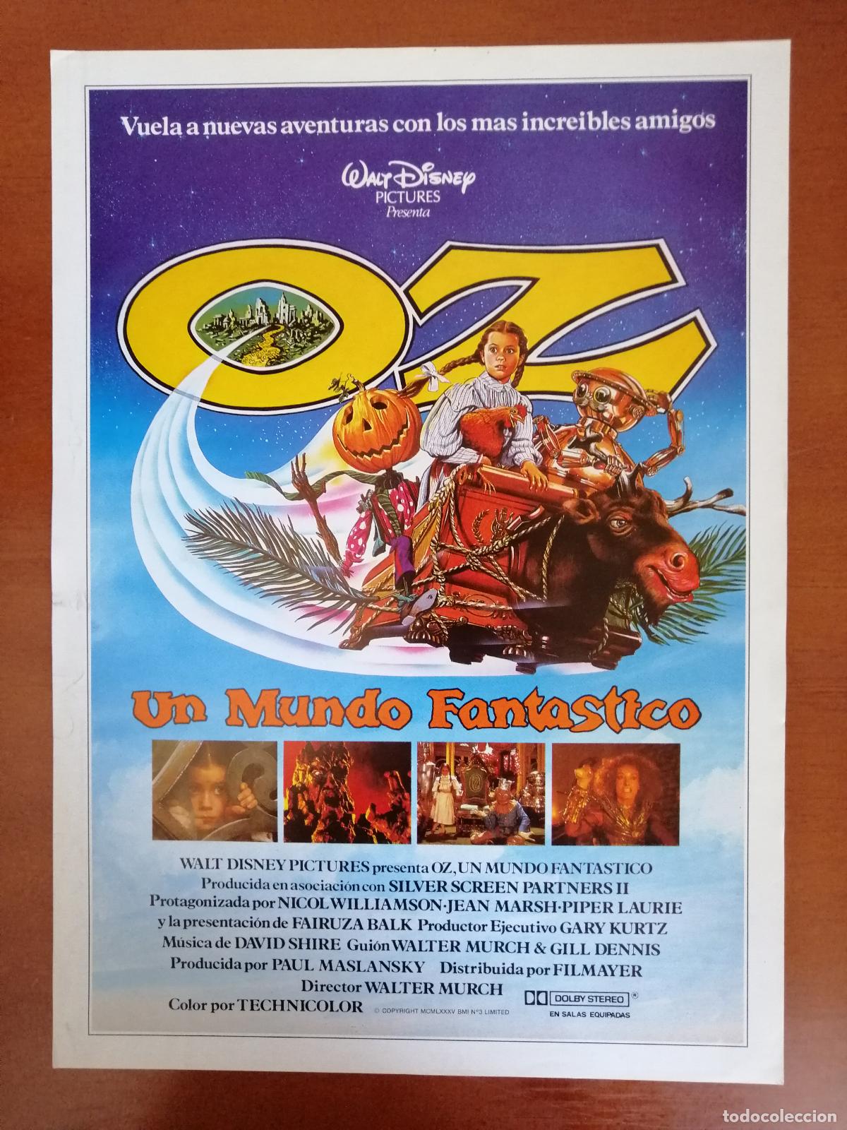 Cine: G8774 OZ UN MUNDO FANTASTICO-SENCILLO