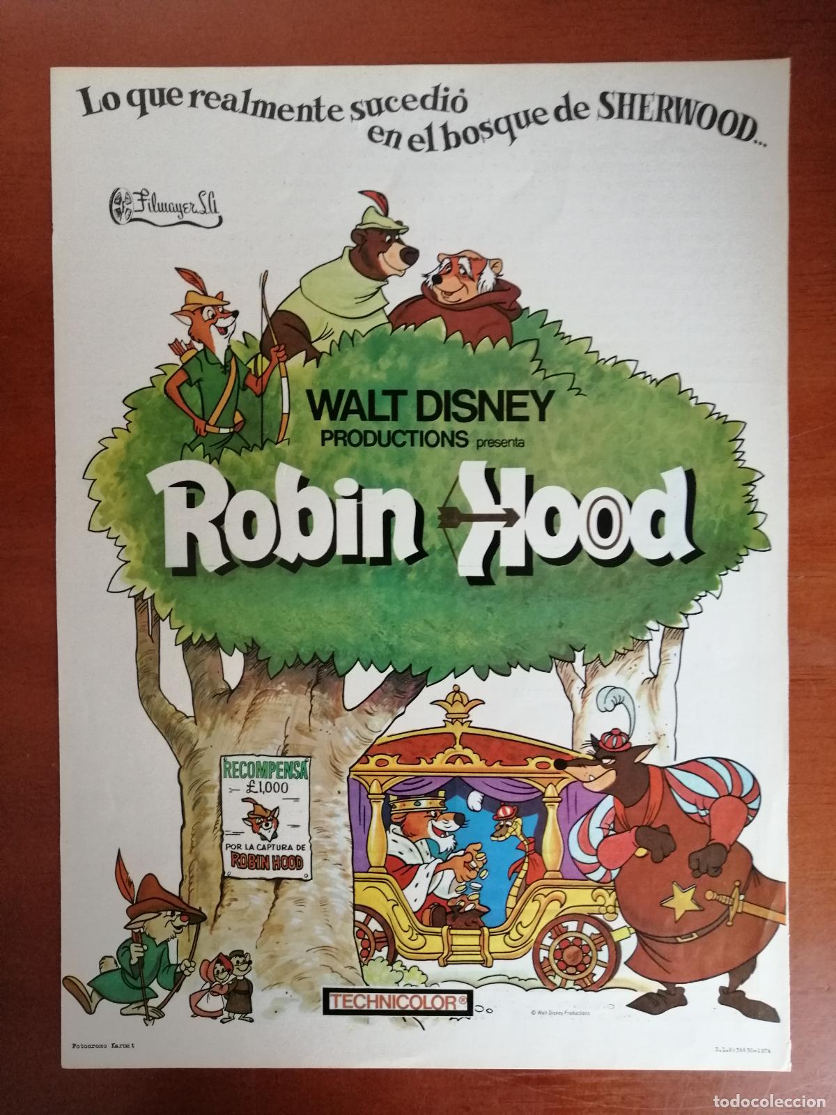 Cine: G9524 ROBIN HOOD-SENCILLO-DIBUJOS ANIMADOS