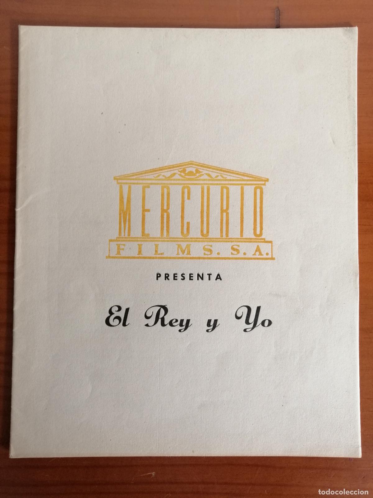 Cine: G3795 EL REY YO-LIBRO 20 PAGINAS