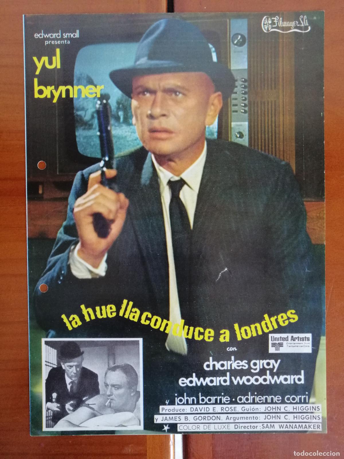 Cine: G6159 LA HUELLA CONDUCE A LONDRES-DOBLE