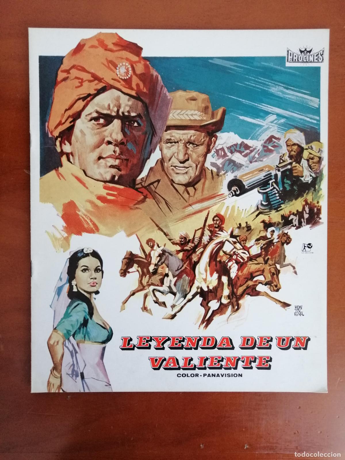 Cine: G7184 LEYENDA DE UN VALIENTE-LIBRO 12 PAGINAS