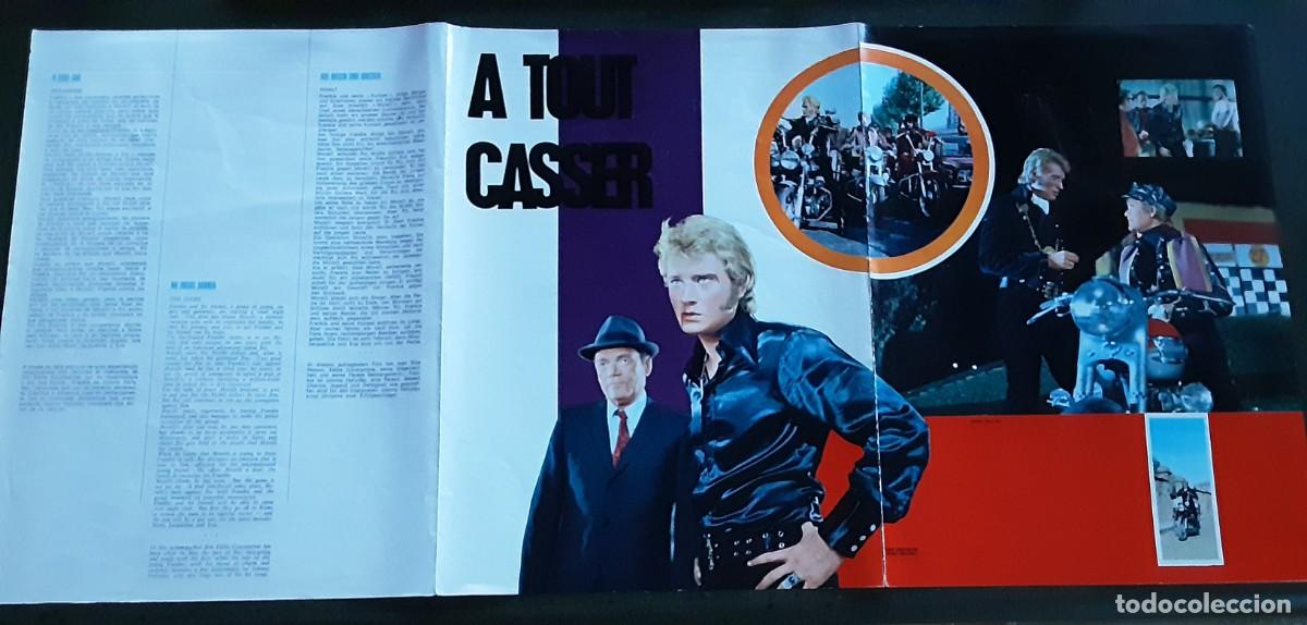 Cine: A TOUR CASSER, EDDIE CONSTANTINE, JOHNNY HALLIDAY, ANNABELLA INCONTRERA.