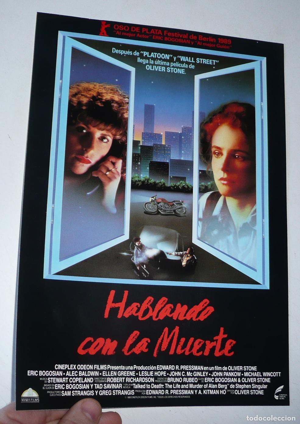 Cine: Hablando con la muerte (Oliver Stone, 1988) Eric Bogosian, Ellen Greene , Alec Baldwin