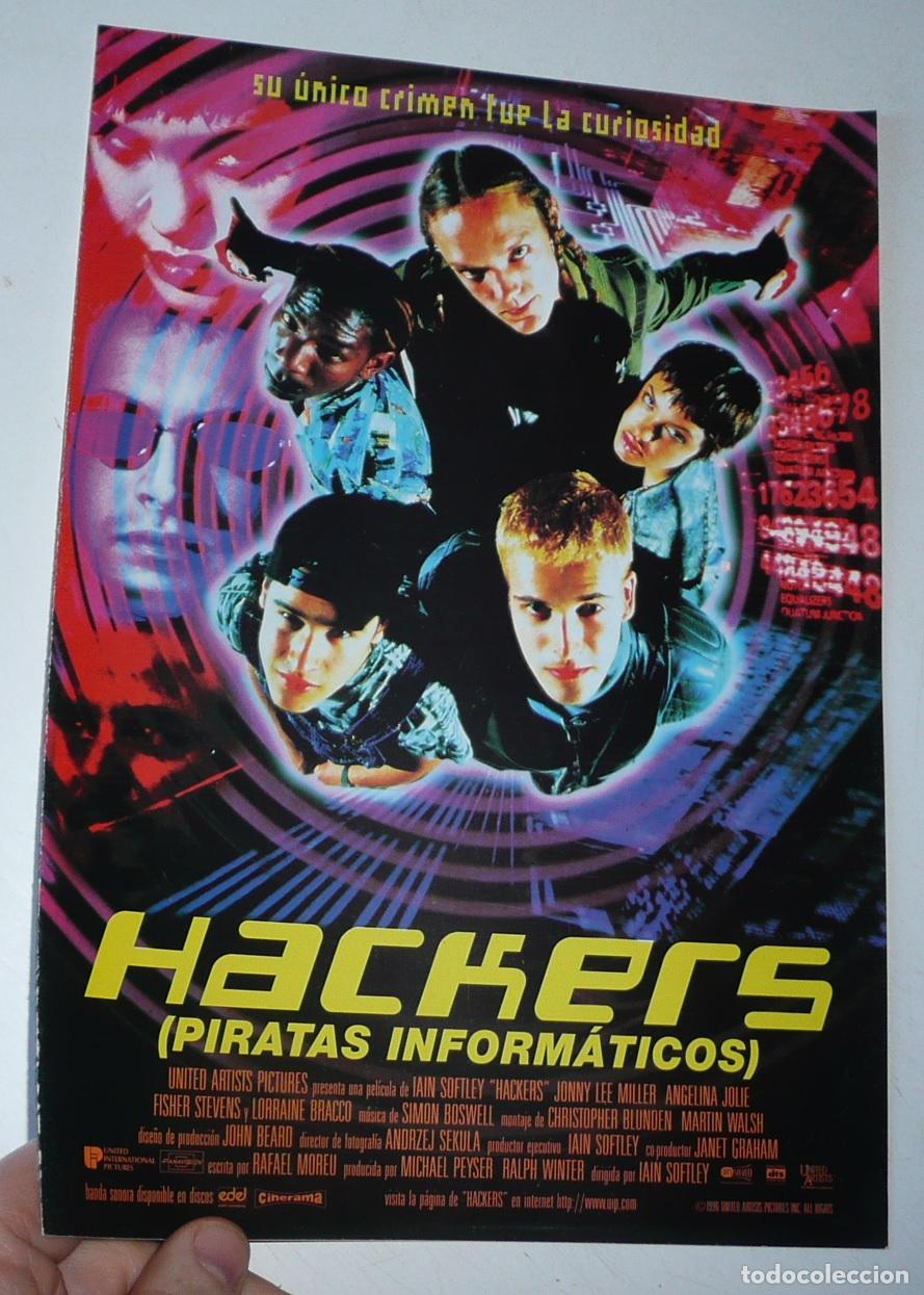Cine: Hackers (Piratas inform&aacute;ticos) (Iain Softley, 1995) Jonny Lee Miller, Angelina Jolie, Fisher Stevens