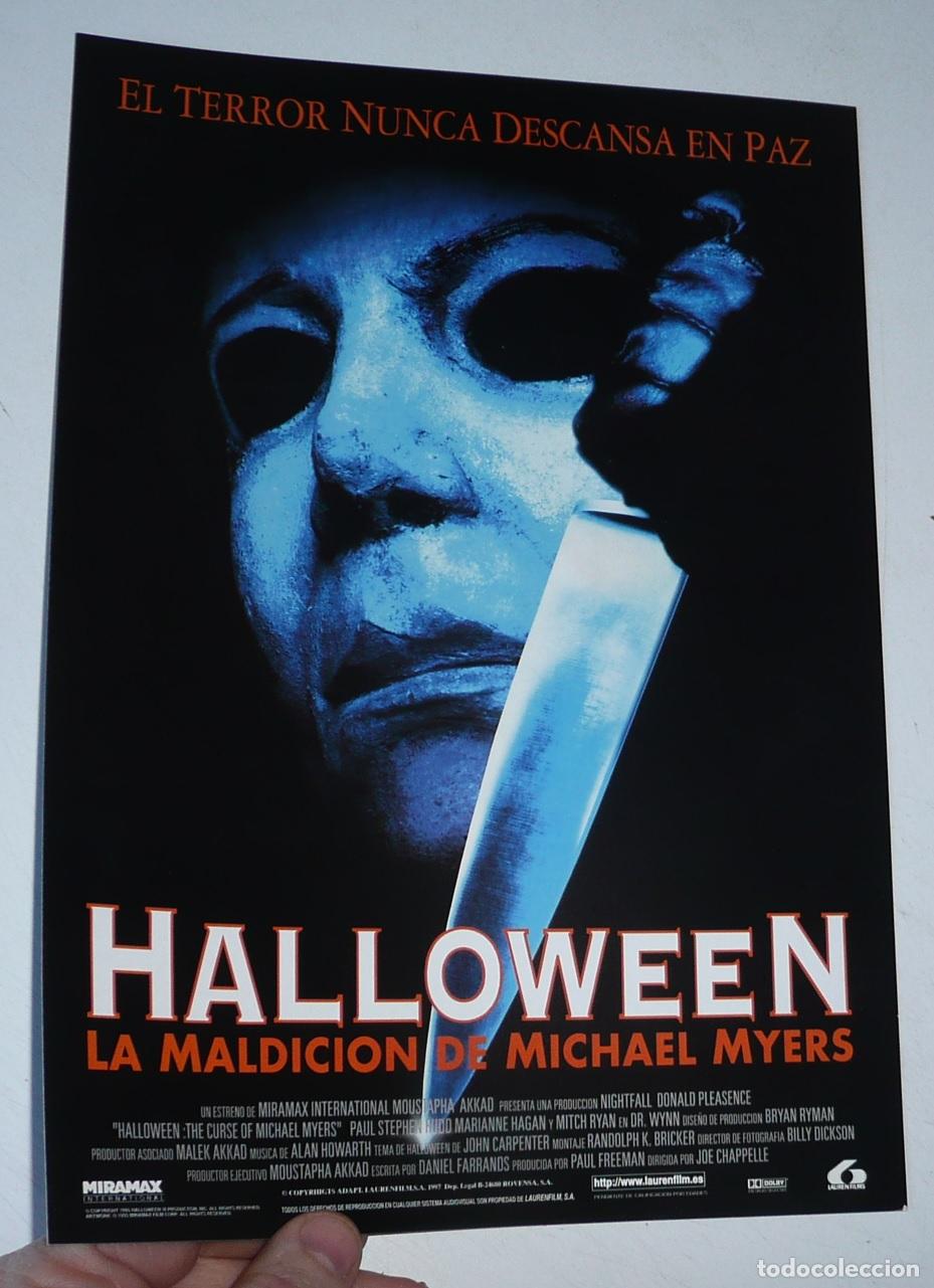 Cine: Halloween 6: La maldici&oacute;n de Michael Myers (Joe Chappelle, 1995) Donald Pleasence, Mitchell Ryan