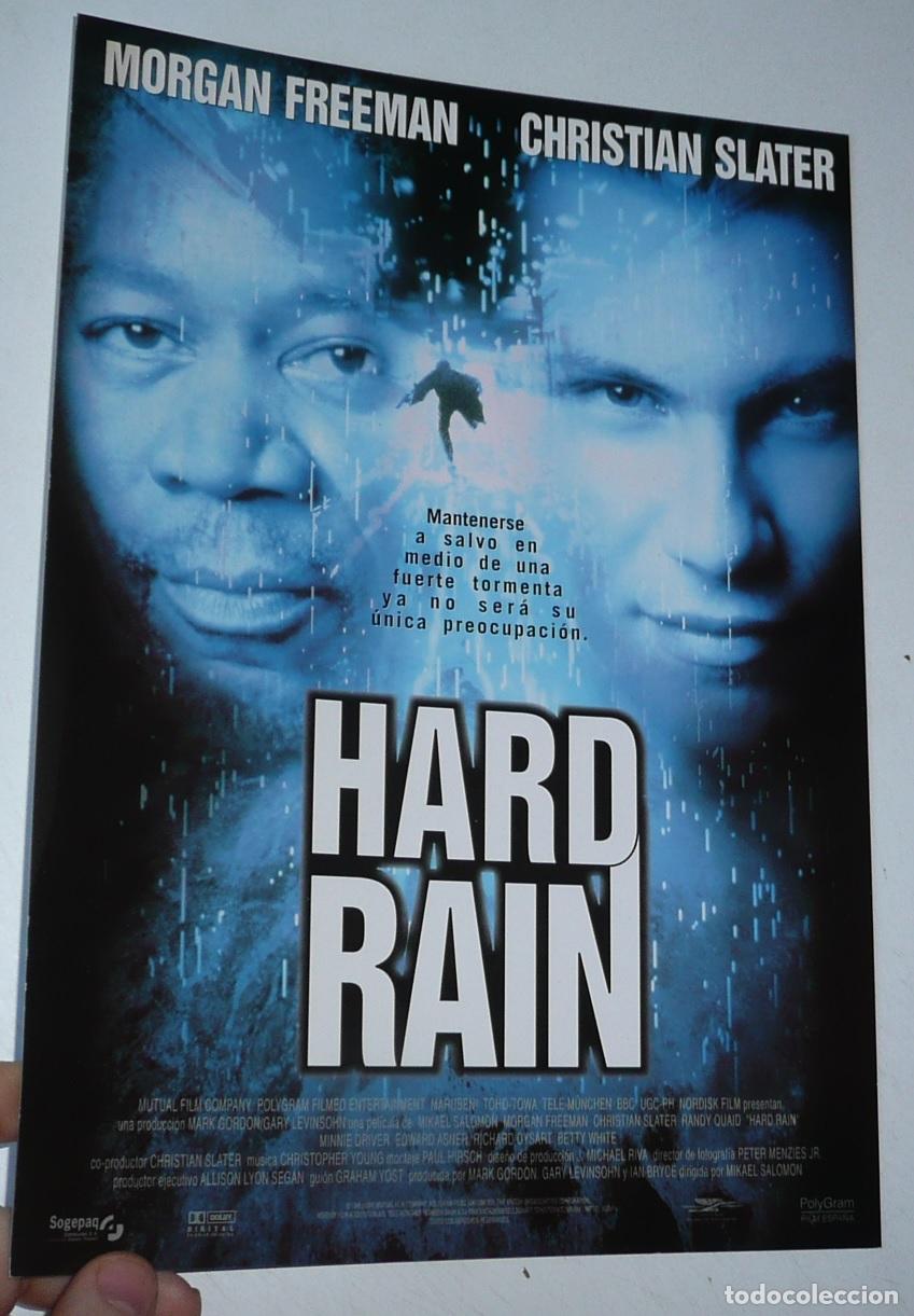 Cine: Hard Rain (Mikael Salomon, 1998) Gu&iacute;a de cine. Christian Slater, Morgan Freeman, Randy Quaid