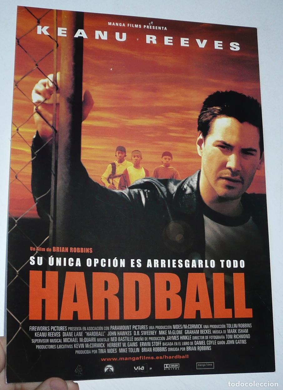 Cine: Hardball (Brian Robbins, 2001) Gu&iacute;a de cine. Keanu Reeves, Diane Lane, John Hawkes