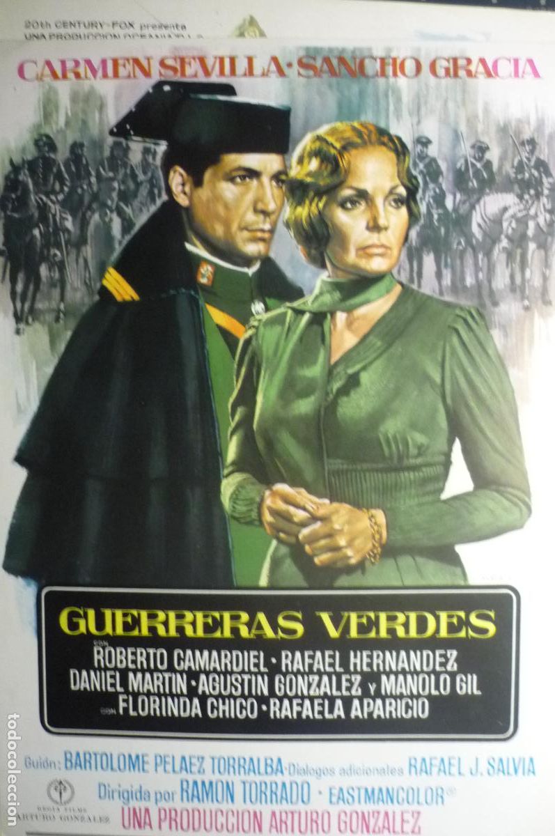 Cine: guia guerreras verdes ..carmen sevilla