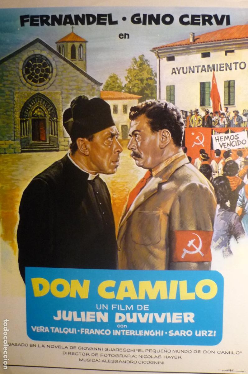 Cine: guia don camilo.-fernandel