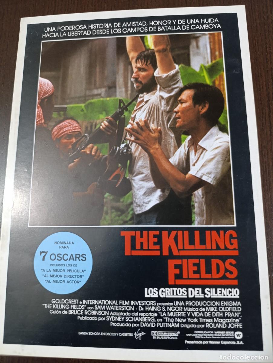 Cinema: THE KILLING FIELDS (LOS GRITOS DEL SILENCIO) (GUIA CINE ORIGINAL SIMPLE) (PED. MINIMO 5 E.)