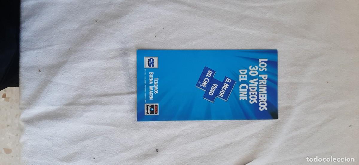 Cine: CATALOGO VIDEOCLUB.VIDEO CIC. 8 PAGINAS.