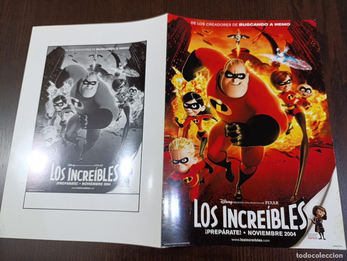 Cine: LOS INCREIBLES (GUIA CINE ORIGINAL DOBLE) DISNEY-PIXAR. ANIMACION (PED. MINIMO 5 E.)