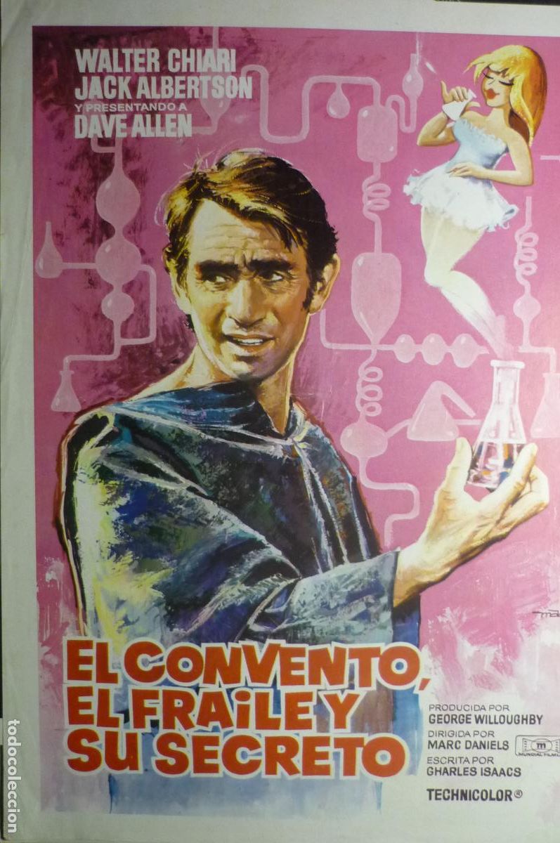 Cine: guia el convento el fraile y su secreto-walter chiari