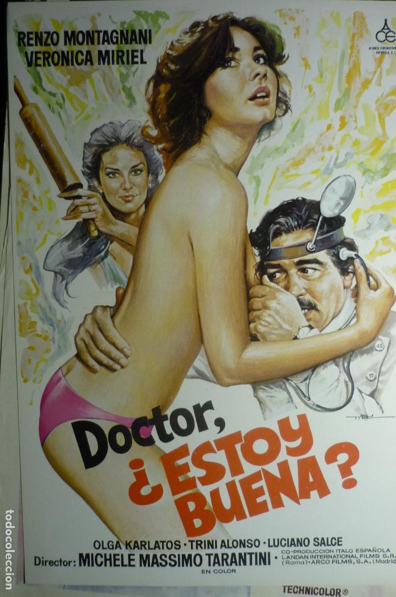 Cine: lamina cine cartulina doctor,estoy buena? dorso los embarazados