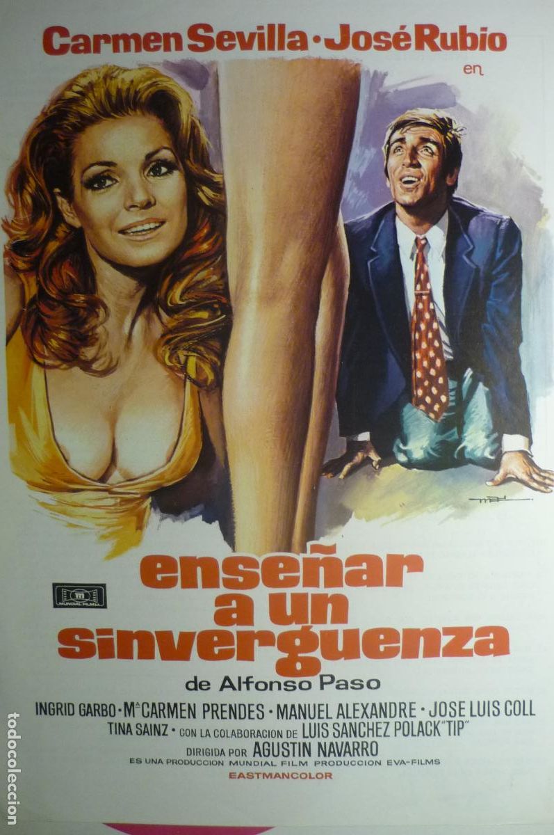 Cine: guia ense&ntilde;ar a un sinverguenza camen sevilla