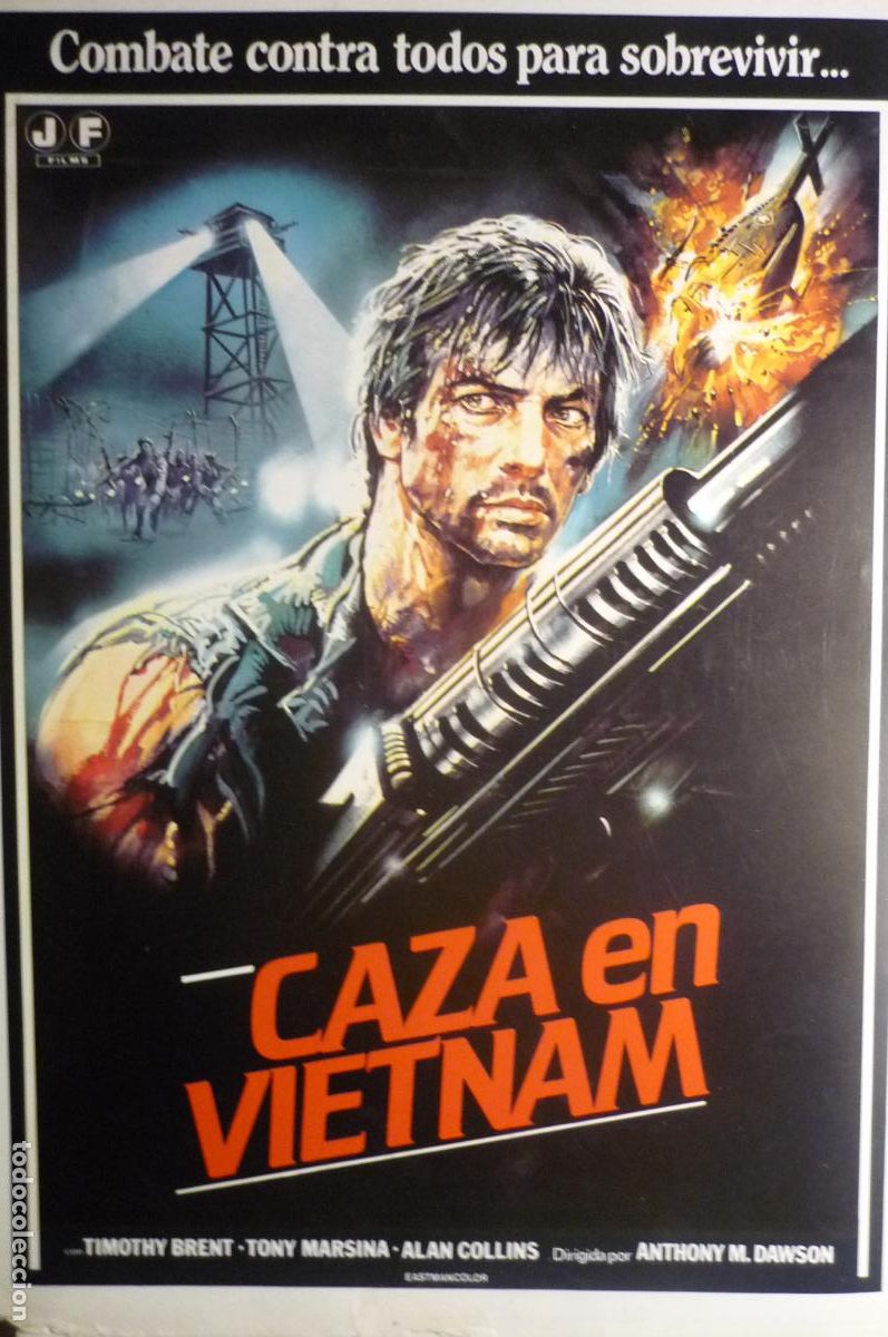 Cine: guia doble caza en vietnam