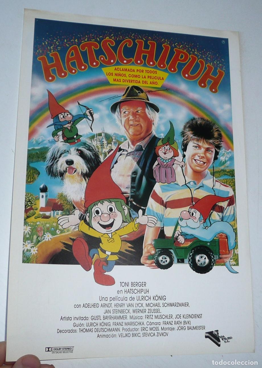 Cine: Hatschipuh (Pumuky) (Ulrich K&ouml;nig, 1982) Gu&iacute;a de cine. Pel&iacute;cula de animaci&oacute;n