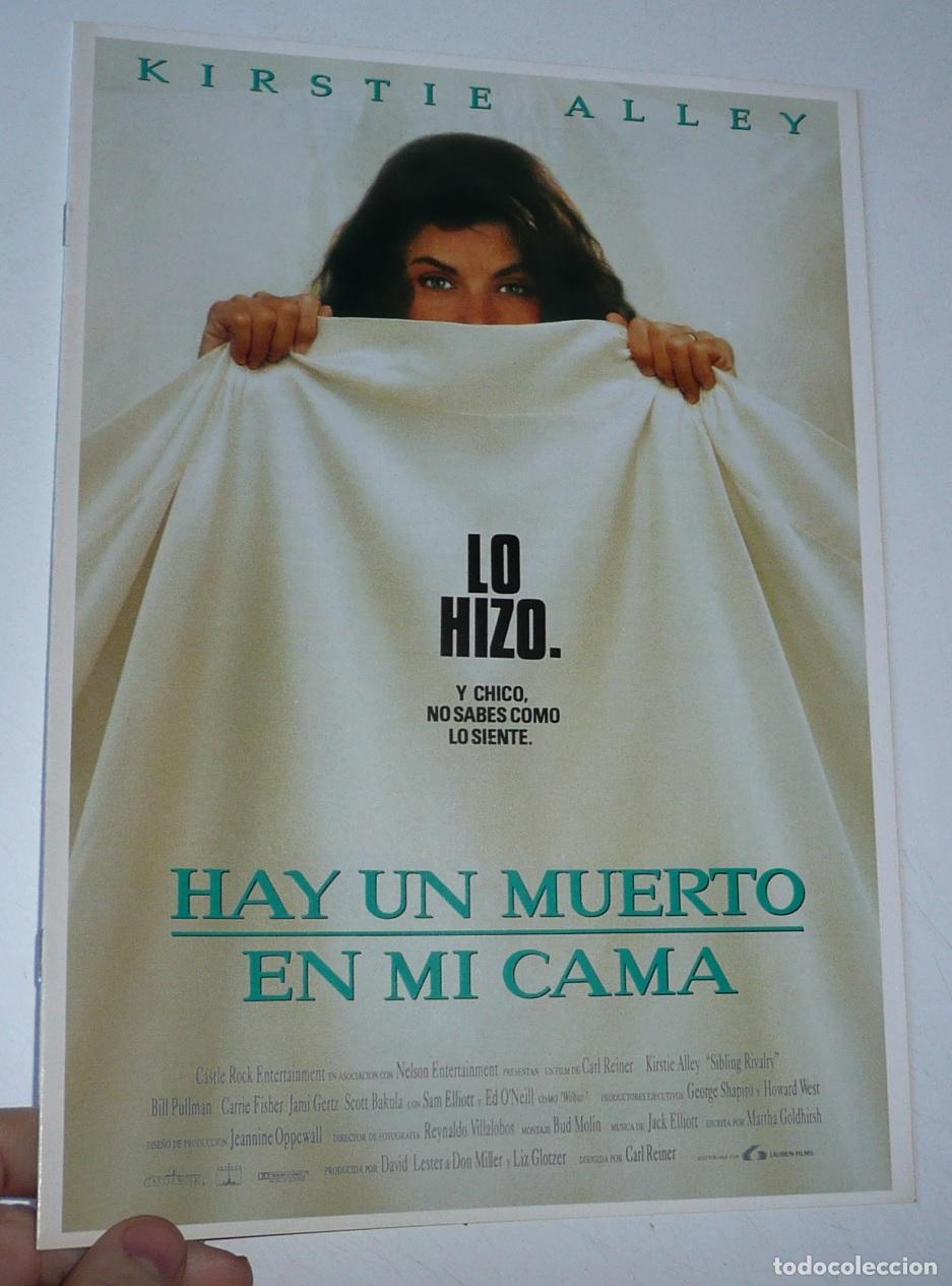Cine: Hay un muerto en mi cama (Carl Reiner, 1990) Kirstie Alley, Bill Pullman, Carrie Fisher