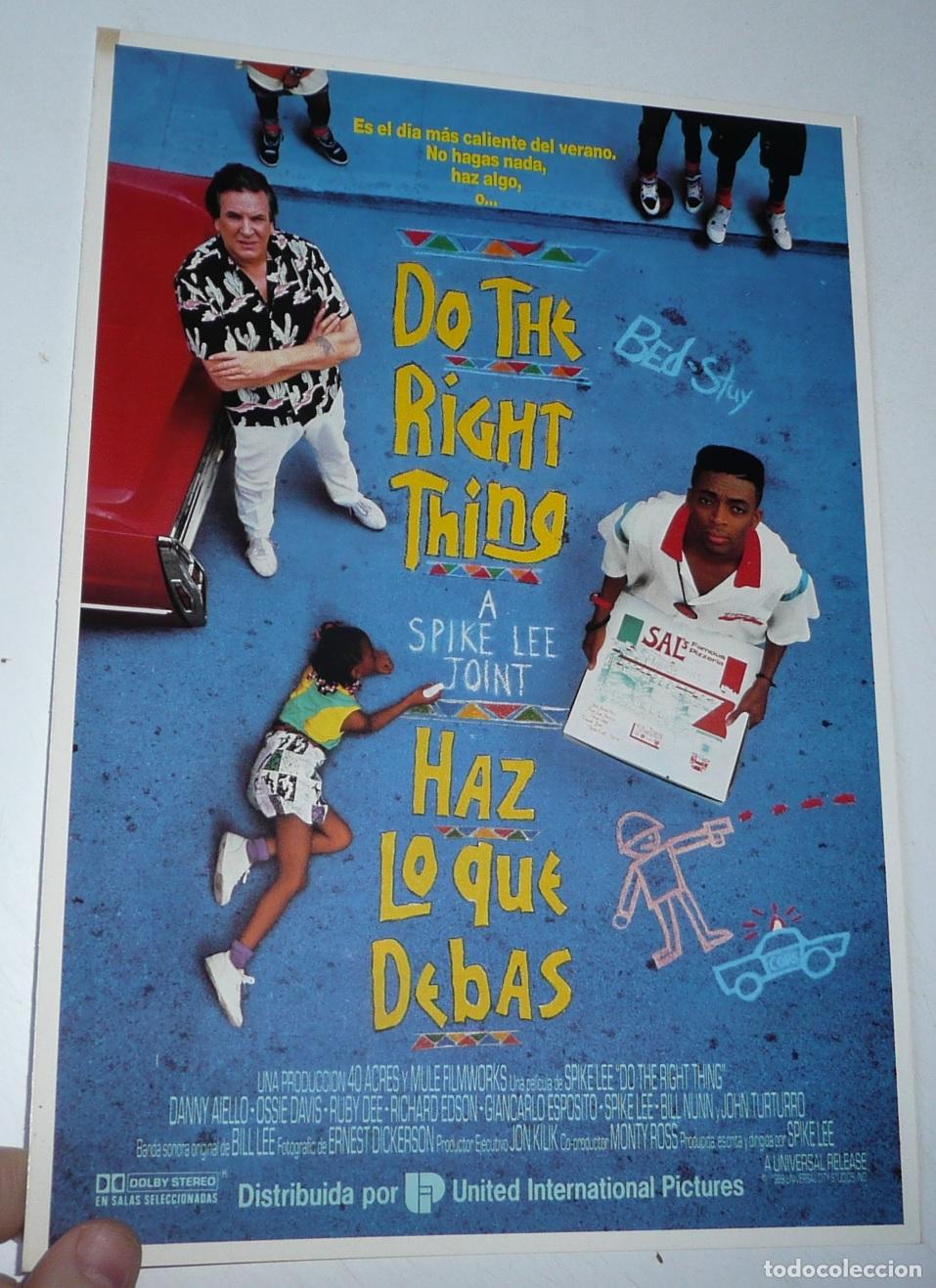 Cine: Haz lo que debas (Spike Lee, 1989) Gu&iacute;a de cine. Danny Aiello, Ossie Davis