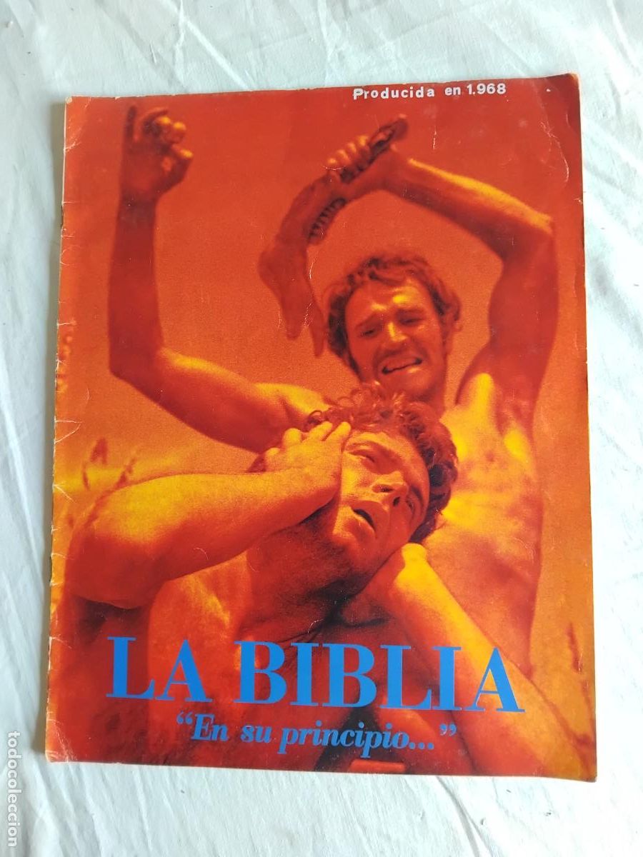 Cine: LA BIBLIA... EN SU PRINCIPIO. 1968. GUIA DE CINE.