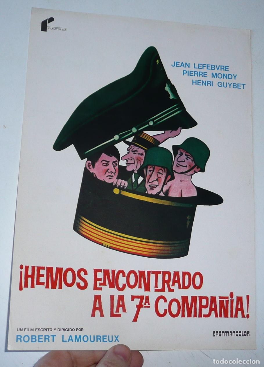 Cinema: Hemos encontrado a la 7&ordf; compa&ntilde;&iacute;a (Robert Lamoureux, 1975) Jean Lefebvre, Pierre Mondy
