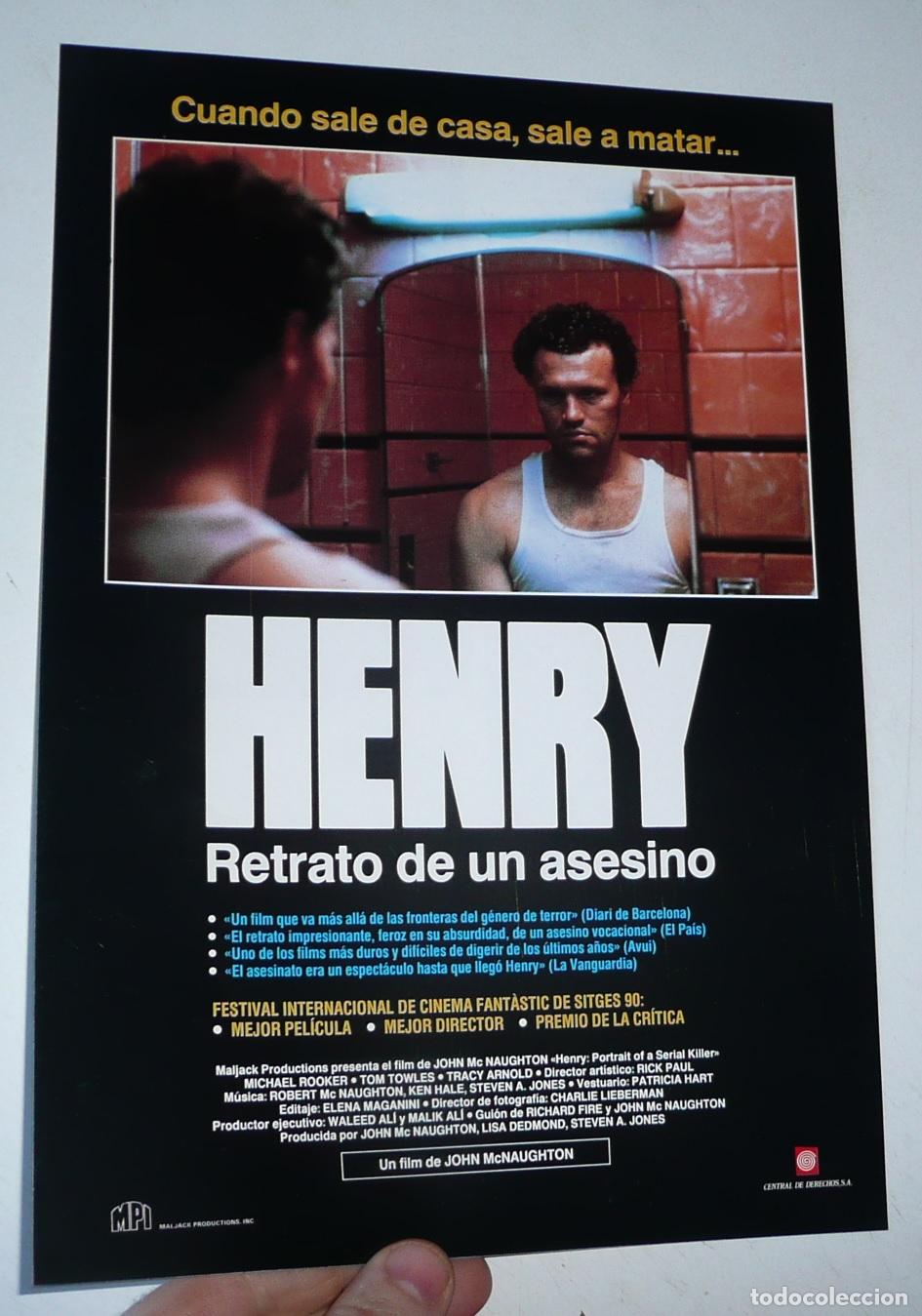 Cine: Henry, retrato de un asesino, (John McNaughton, 1983) Michael Rooker, Tracy Arnold, Tom Towies