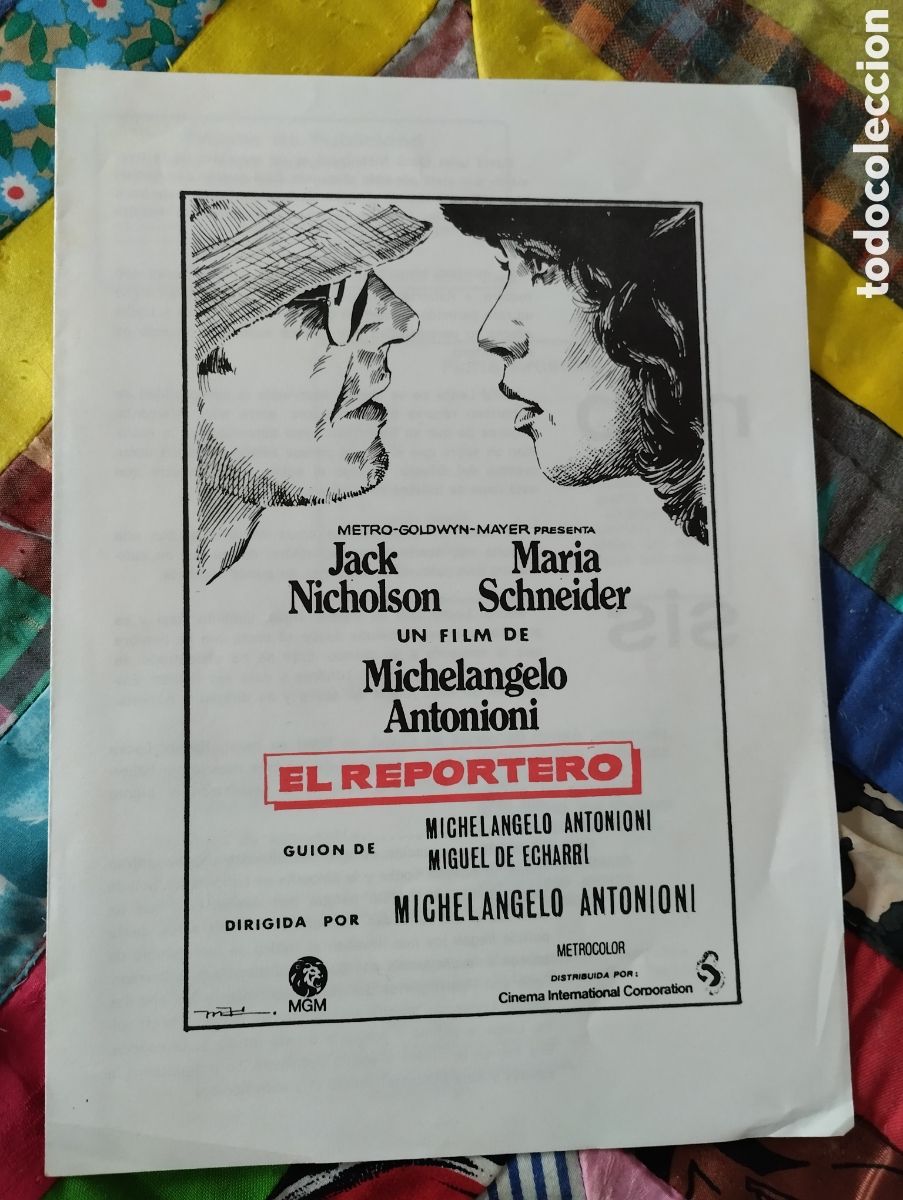 Cine: GUIA DOBLE - EL REPORTERO