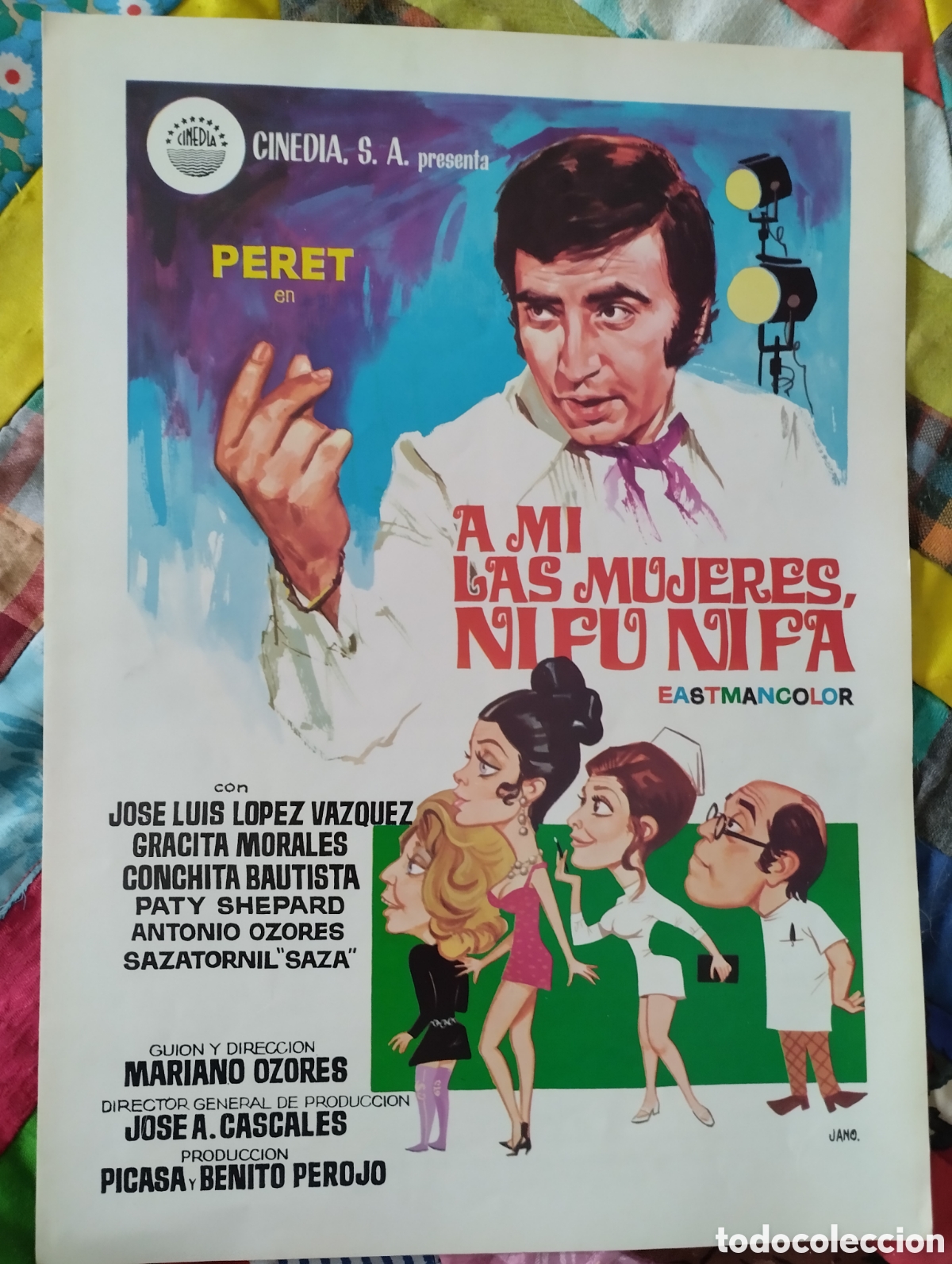 Cine: GUIA DOBLE - A MI LAS MUJERES NI FU NI FA