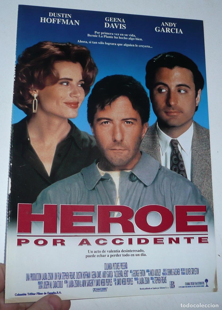 Cine: H&eacute;roe por accidente (Stephen Frears, 1992) Gu&iacute;a de cine. Dustin Hoffman, Geena Davis, Andy Garc&iacute;a