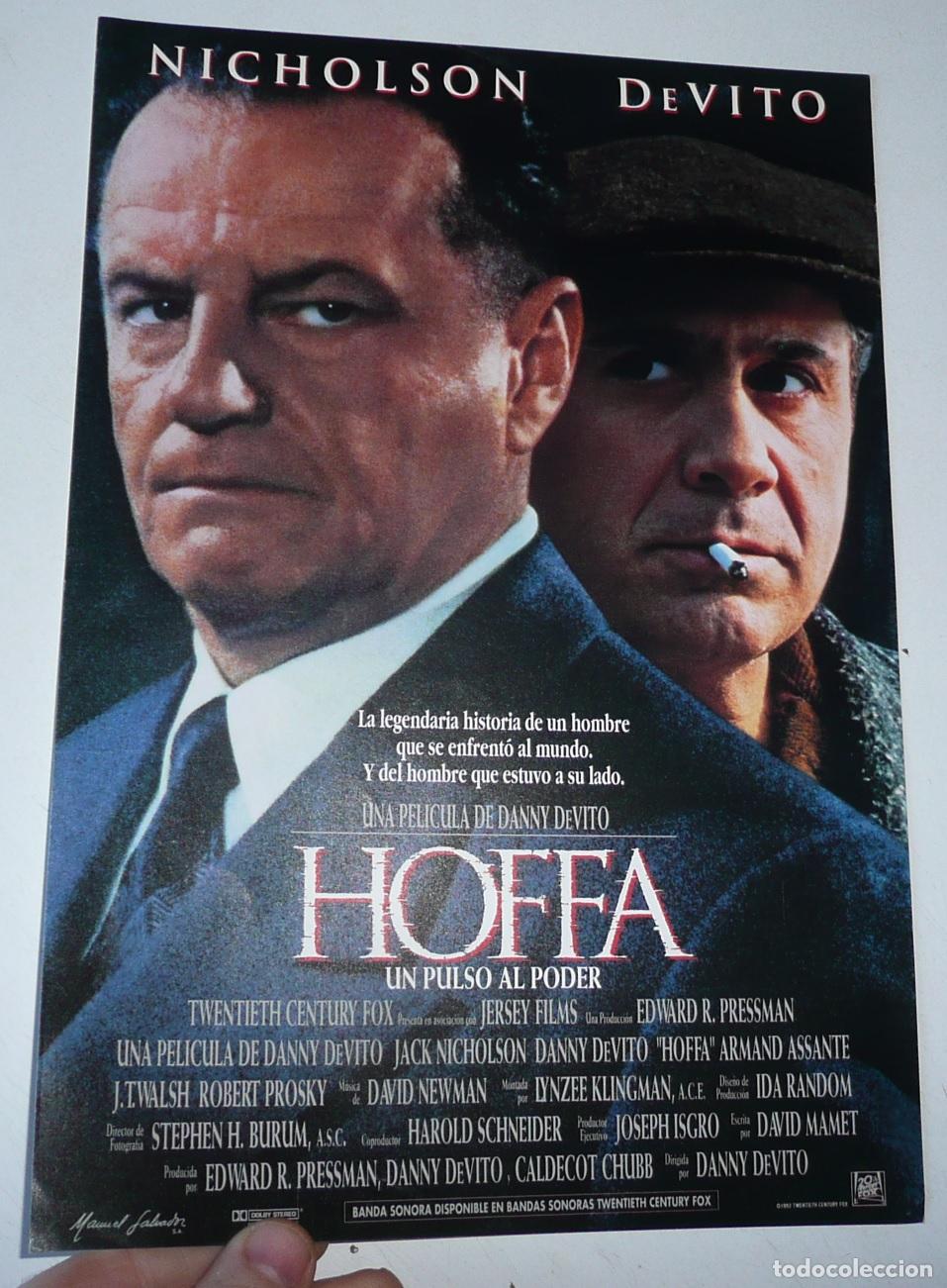 Cine: Hoffa, un pulso al poder (Danny DeVito, 1992) Jack Nicholson, Danny DeVito, Armand Assante