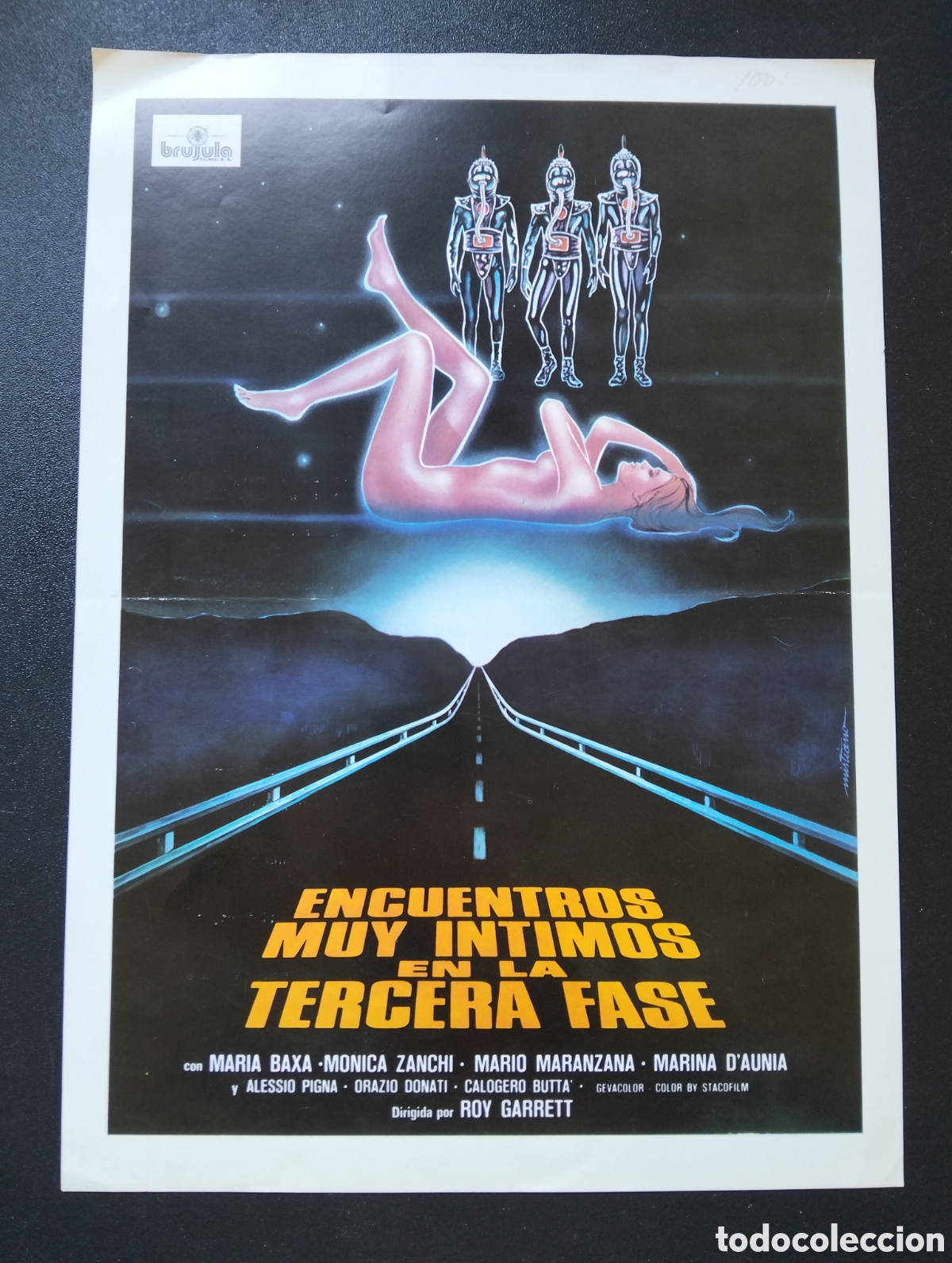 Cine: ENCUENTROS MUY INTIMOS EN LA TERCERA FASE GUIA CINE ORIGINAL CA75