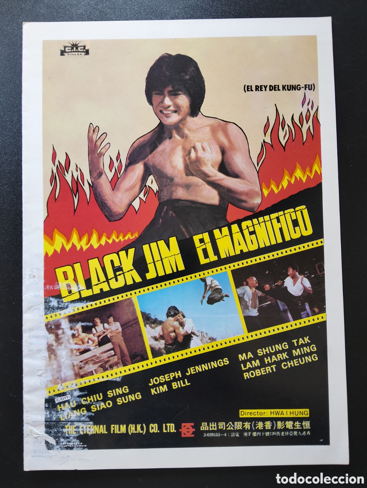 Cine: BLACK JIM EL MAGNIFICO GUIA CINE ORIGINAL CA74