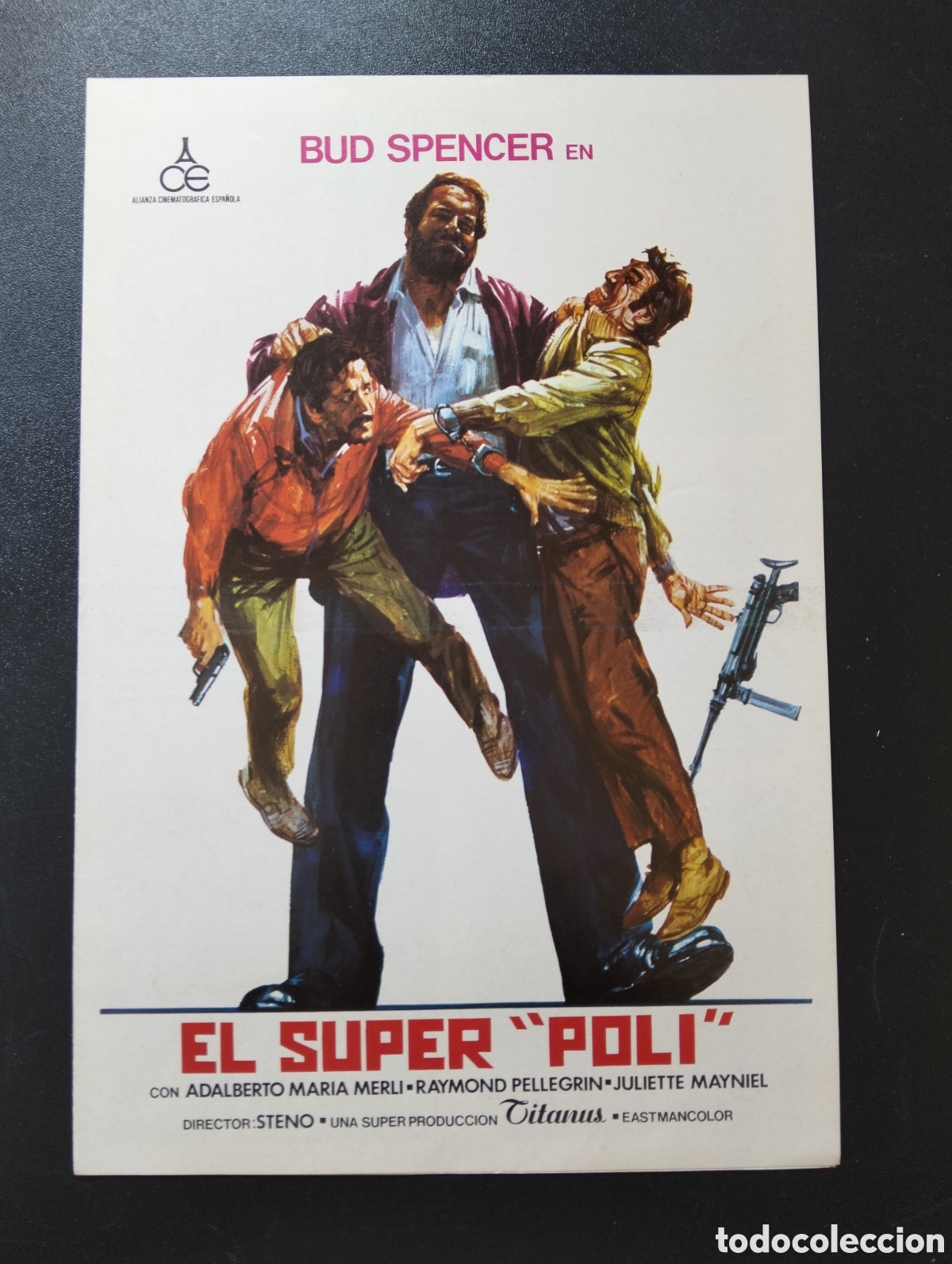 Cine: EL SUPER POLI BUD SPENCER GUIA CINE ORIGINAL CA76