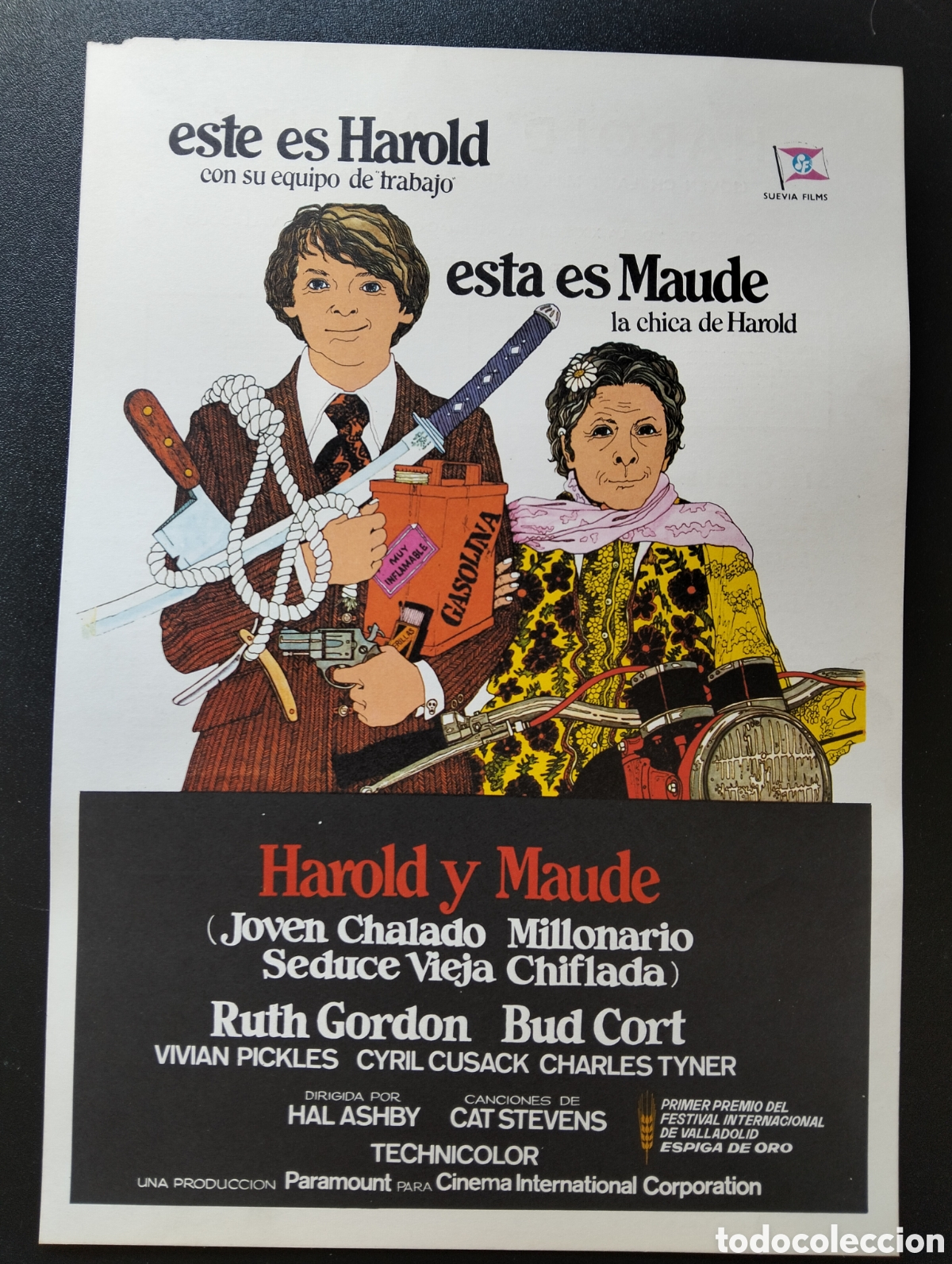 Cine: HAROLD Y MAUDE GUIA CINE ORIGINAL CA76