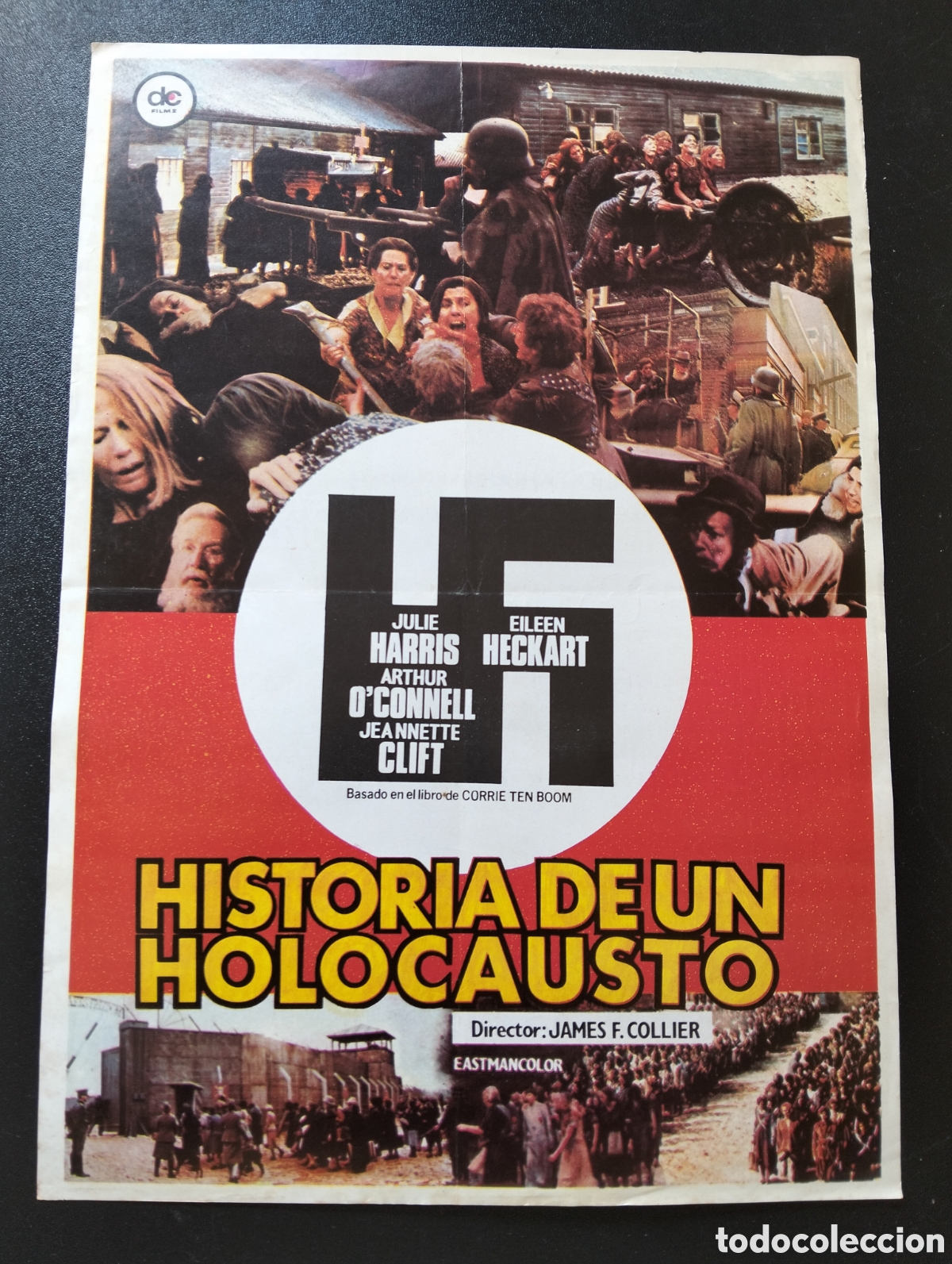 Cine: HISTORIA DE UN HOLOCAUSTO .-CON JULIE HARRIS Y EILEEN HECKART GUIA CINE ORIGINAL CA74