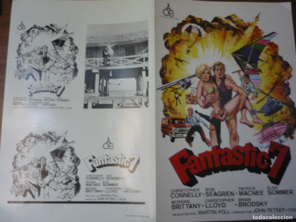 Cine: fantastic 7 - guia publicitaria original elke sommer patrik macnee The Fantastic Seven
